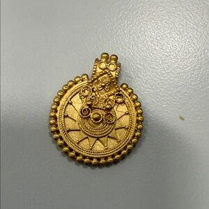 Gold Mandala pendant only